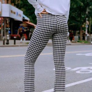 Urban Outfitters Gingham Casey Kick Flare pants